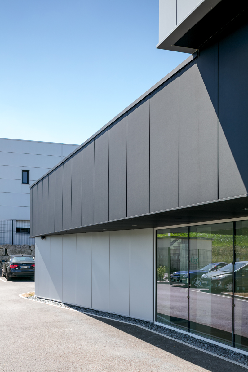  W3COM  construction du siège social d'une SSII Ere Architecture - Architecte Quimperlé - Finistère