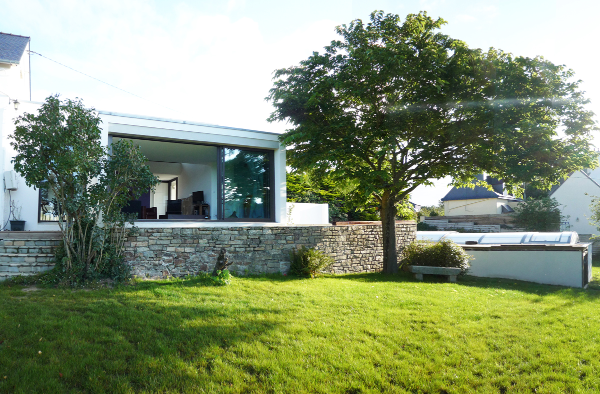  MAISON R  constuction d'une maison individuelle  Ere Architecture - Architecte Quimperlé - Finistère